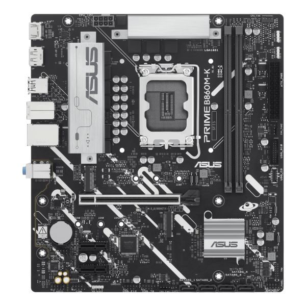 ASUS PRIME B860M-K Intel B860 LGA 1851 (Socket V1) micro ATX (PRIME B860M-K)