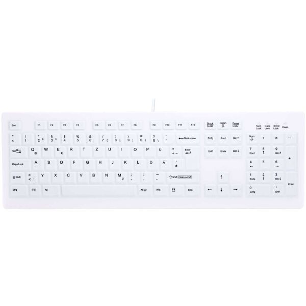 Cherry AK-C8100F-UVS-W Toetsenbord Waterdicht Wit Noors (AK-C8100F-UVS-W/NOR)