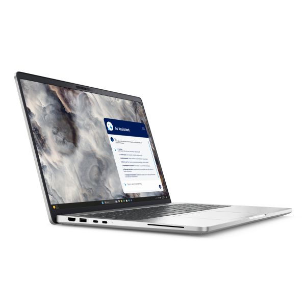 DELL Pro 16 Plus PB16250 Intel Core Ultra 5 235U Laptop 40,6 cm (16") Full HD+ 16 GB DDR5-SDRAM 512 GB SSD Wi-Fi 6E (802.11ax) Windows 11 Pro Aluminium