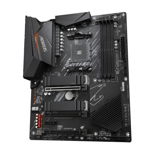GIGABYTE B550 AORUS ELITE AX moederbord AMD B550 Socket AM4 ATX (B550 AORUS ELITE AX) GIGABYTE B550 AORUS ELITE AX moederbord AMD B550 Socket AM4 ATX (B550 AORUS ELITE AX)