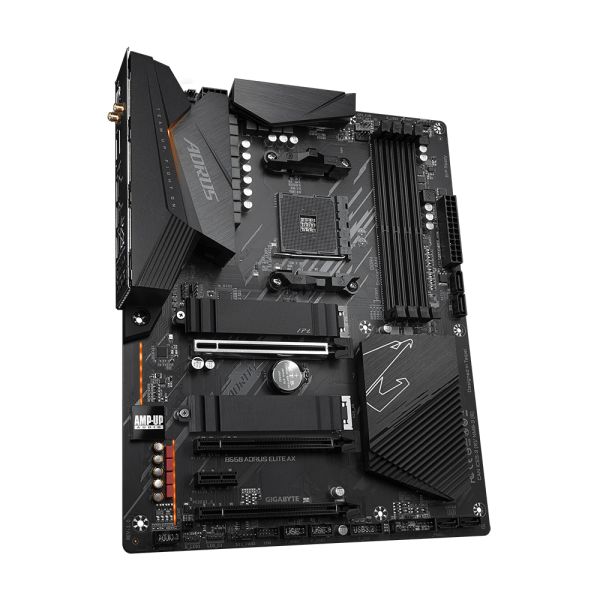 GIGABYTE B550 AORUS ELITE AX moederbord AMD B550 Socket AM4 ATX (B550 AORUS ELITE AX) GIGABYTE B550 AORUS ELITE AX moederbord AMD B550 Socket AM4 ATX (B550 AORUS ELITE AX)
