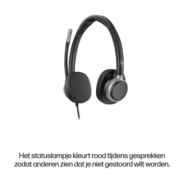 HP Poly Mission 625 Stereo USB Wired Headset (C01C6AA) HP Poly Mission 625 Stereo USB Wired Headset