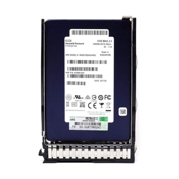 HP SPS-DRV SSD 1.92TB LFF SATA (MK001920GWHRU-RFB)