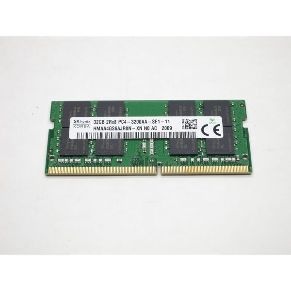 Hynix HMAA4GS6AJR8N-XN 32GB Memory Module - DDR4 - 3200 MHz - 260-Pin - 1.2 Volts - Non-ECC (HMAA4GS6AJR8N-XN)