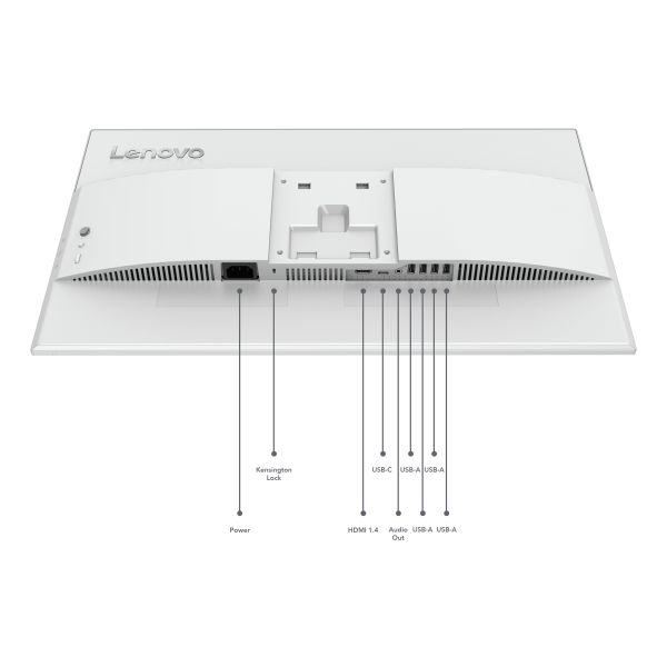 Lenovo L24D-4C computer monitor 60,5 cm (23.8") 1920 x 1080 Pixels Full HD LCD Grijs (67DCUAT6EU)