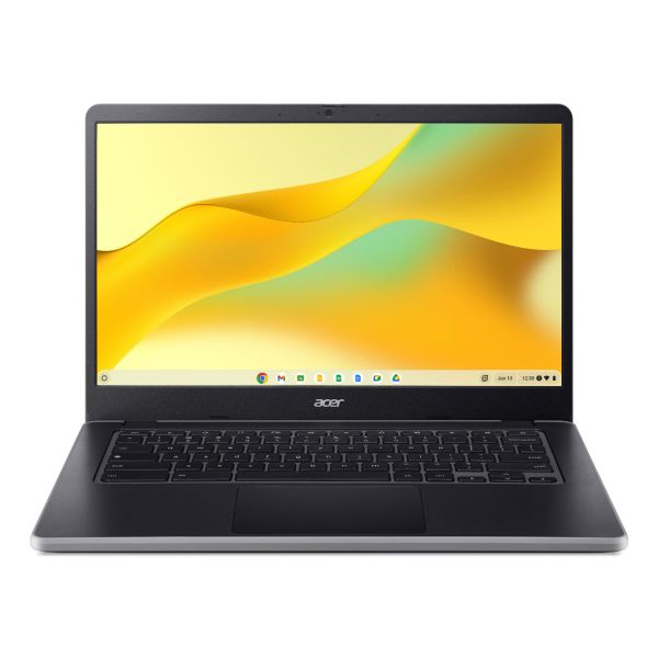 Acer Chromebook 314 C936T-TCO-C476 Intel® N N100 35,6 cm (14") Touchscreen Full HD 8 GB LPDDR5-SDRAM 64 GB eMMC Wi-Fi 6E (802.11ax) ChromeOS Nederlands Zwart