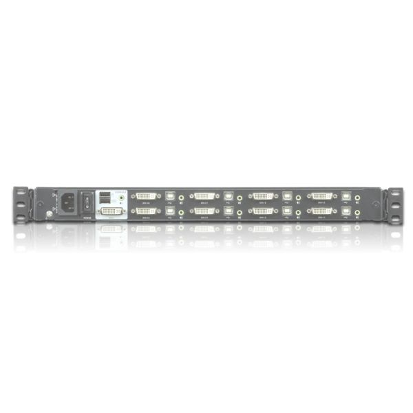 ATEN CL6708MW rack console 43,9 cm (17.3") Zwart 1U (CL6708MW-ATA-2XK06SGG)