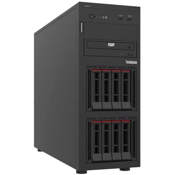 Lenovo ThinkSystem ST250 V3 server 1,92 TB Tower Intel® Xeon® 6353P 2,7 GHz 32 GB DDR5-SDRAM 800 W (7DCE100FEA)