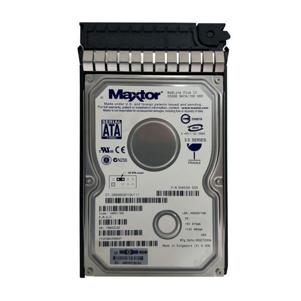 HP DRV,HD,250GB,HD,SATA,ISS (353044-001)