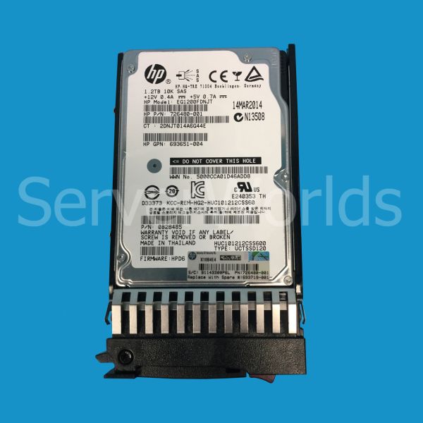 HP 1.2TB 6G SAS 10K 2.5in DP ENT (693651-004)