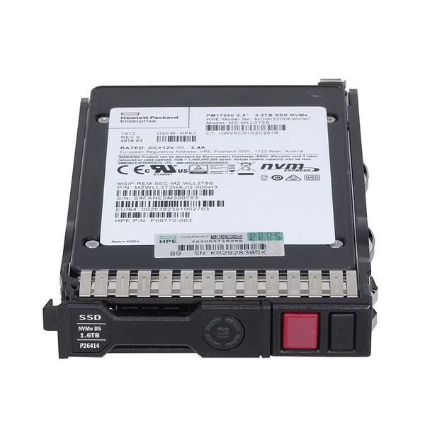 HP 3.84TB NVMe SSD with U.3 (P57768-B21)