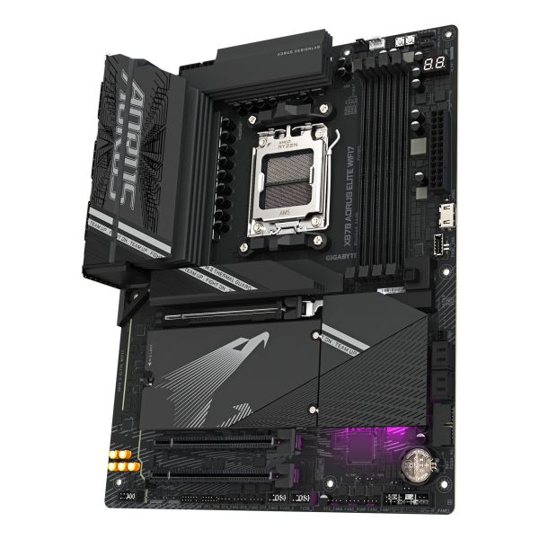 GIGABYTE X870 AORUS ELITE WIFI7 AMD X870 Socket AM5 ATX (X870 A ELITE WIFI7 1.0)