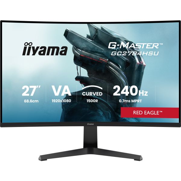 iiyama G-MASTER GC2784HSU-B1 27" 240H computer monitor 68,6 cm (27") 1920 x 1080 Pixels Zwart (GC2784HSU-B1)