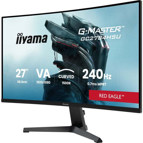 iiyama G-MASTER GC2784HSU-B1 27" 240H computer monitor 68,6 cm (27") 1920 x 1080 Pixels Zwart (GC2784HSU-B1)