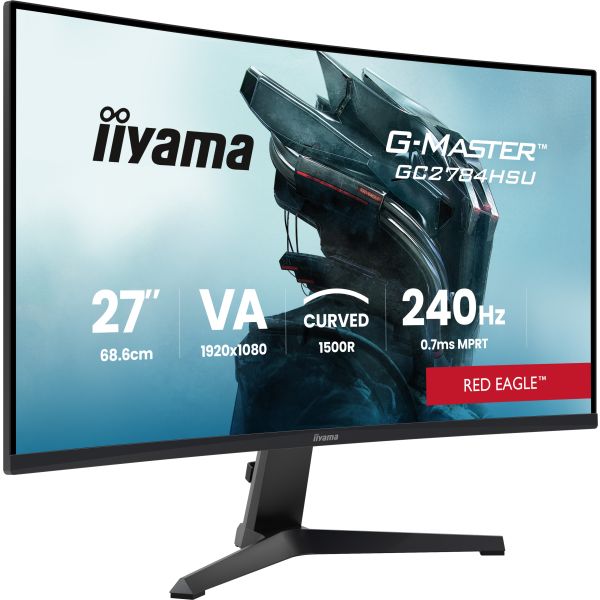 iiyama G-MASTER GC2784HSU-B1 27" 240H computer monitor 68,6 cm (27") 1920 x 1080 Pixels Zwart (GC2784HSU-B1)