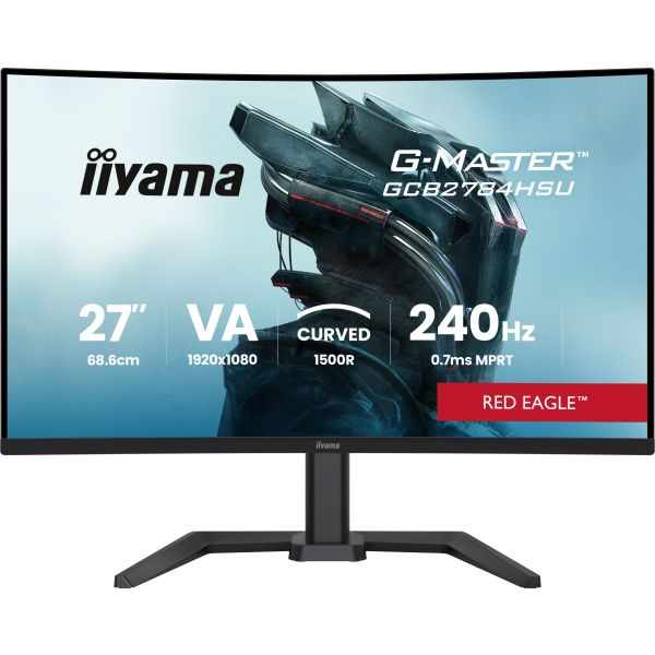 iiyama G-MASTER GCB2784HSU-B1 27" 240Hz computer monitor 68,6 cm (27") 1920 x 1080 Pixels Zwart (GCB2784HSU-B1)