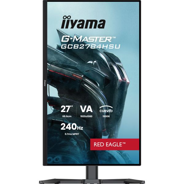 iiyama G-MASTER GCB2784HSU-B1 27" 240Hz computer monitor 68,6 cm (27") 1920 x 1080 Pixels Zwart (GCB2784HSU-B1)