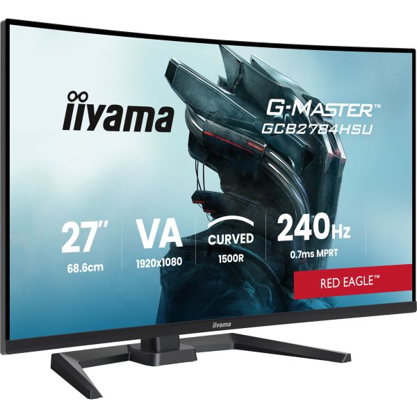 iiyama G-MASTER GCB2784HSU-B1 27" 240Hz computer monitor 68,6 cm (27") 1920 x 1080 Pixels Zwart (GCB2784HSU-B1)