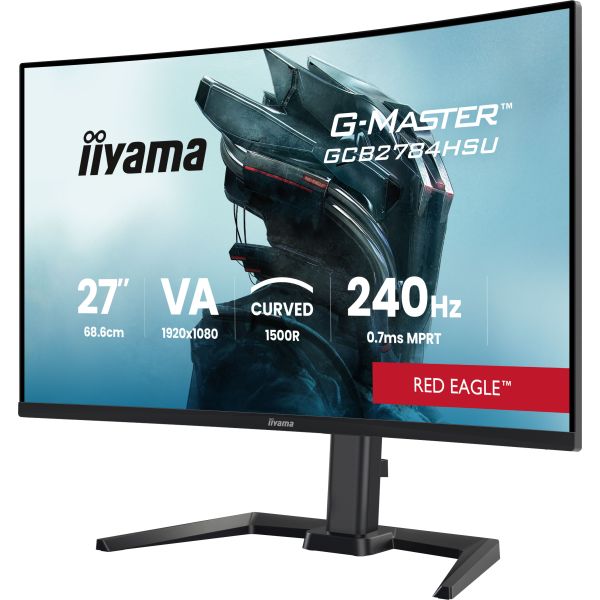 iiyama G-MASTER GCB2784HSU-B1 27" 240Hz computer monitor 68,6 cm (27") 1920 x 1080 Pixels Zwart (GCB2784HSU-B1)