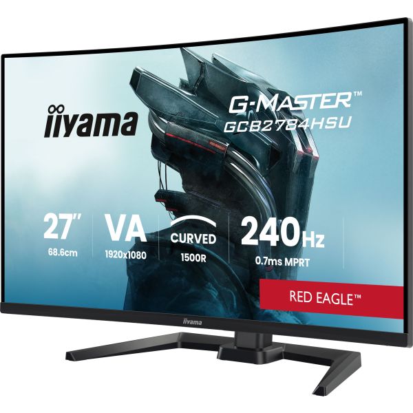 iiyama G-MASTER GCB2784HSU-B1 27" 240Hz computer monitor 68,6 cm (27") 1920 x 1080 Pixels Zwart (GCB2784HSU-B1)