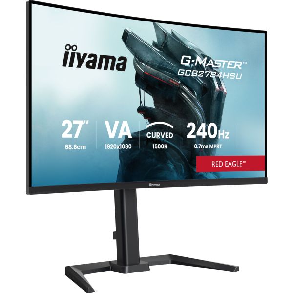 iiyama G-MASTER GCB2784HSU-B1 27" 240Hz computer monitor 68,6 cm (27") 1920 x 1080 Pixels Zwart (GCB2784HSU-B1)
