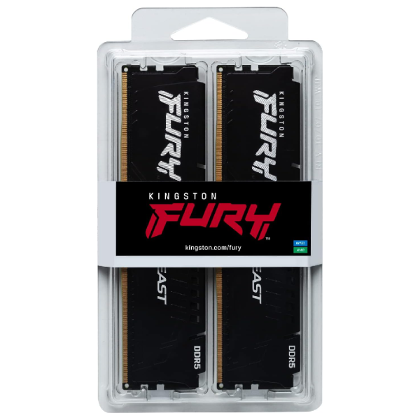Kingston 6000 32GB CL40 2x16GB Kit FURY Beast Black (KF560C40BBK2-32)