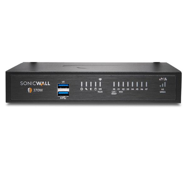 SonicWall TZ370 firewall (hardware) 3000 Mbit/s (02-SSC-6817)
