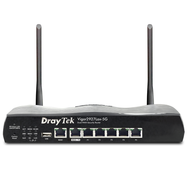 Draytek Vigor 2927Lax-5G Dual-WAN Security Router (V2927LAX-5G-DE-AT-CH)