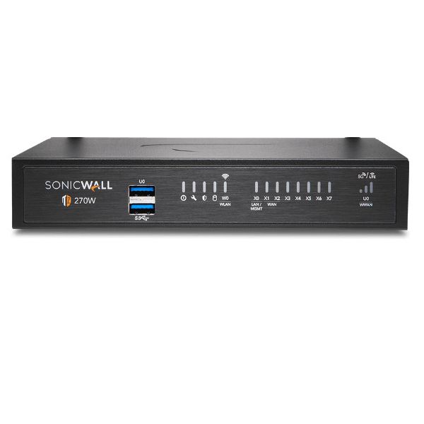 SonicWall TZ270 firewall (hardware) 2000 Mbit/s (02-SSC-6841)