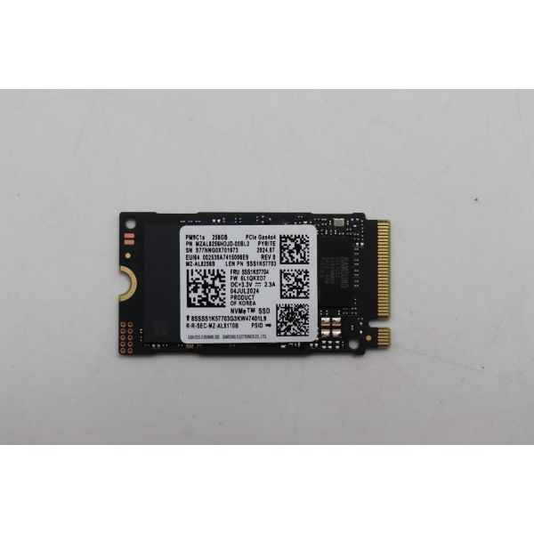 Lenovo SSD 512GB 2242 PCIe G4V x4 (5SS1D33970) (5SS1D33970)