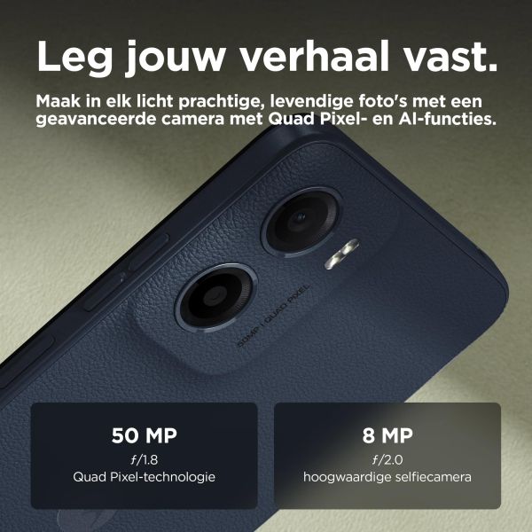 Motorola moto g05 16,9 cm (6.67") Dual SIM Android 15 4G USB Type-C 4 GB 128 GB 5200 mAh Blauw (PBA10007ES) Motorola moto g05 16,9 cm (6.67") Dual SIM Android 15 4G USB Type-C 4 GB 128 GB 5200 mAh Blauw (PBA10007ES)
