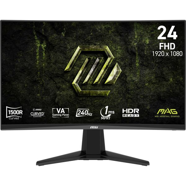 MSI MAG 245C X24 computer monitor 59,9 cm (23.6") 1920 x 1080 Pixels Full HD LCD Zwart (9S6-3BD01M-002)