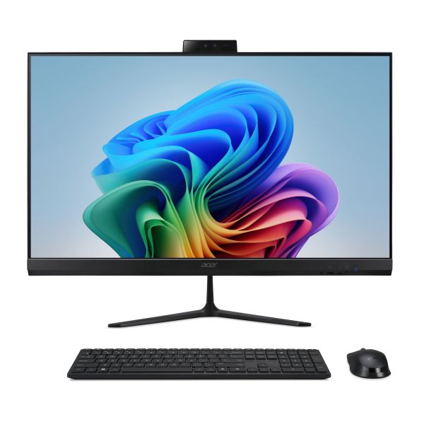 Acer Aspire C27B AI AR5034 NL Copilot+ PC AMD Ryzen AI 5 340 68,6 cm (27") 1920 x 1080 Pixels Alles-in-één-pc 16 GB DDR4-SDRAM 1 TB SSD Windows 11 Home Wi-Fi 6E (802.11ax) Zwart (DQ.BQPEH.002)
