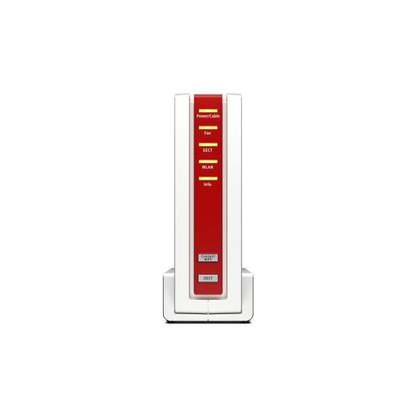Box FRITZ! 6591 Cable Int. for Luxembourg draadloze router Gigabit Ethernet Dual-band (2.4 GHz / 5 GHz) Rood, Wit (20002857)