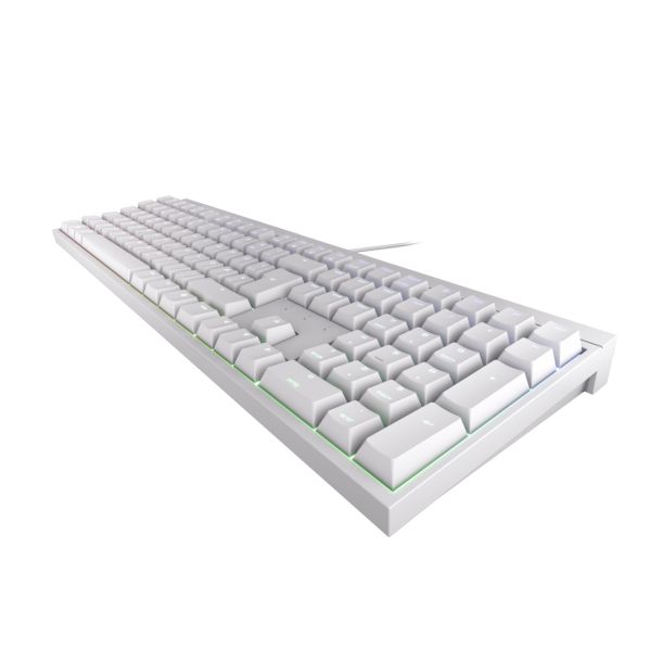 Cherry MX 2.0S RGB Mechanical Keyboard DE White (G80-3821LUADE-0)