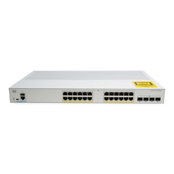 Cisco Catalyst 1000 24-Port PoE en 4x10G SFP Switch (C1000-24FP-4X-L-RF)