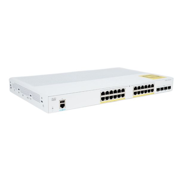 Cisco Refurb/Catalyst 1000 24p GE 4x10G SFP (C1000-24T-4X-L-RF)