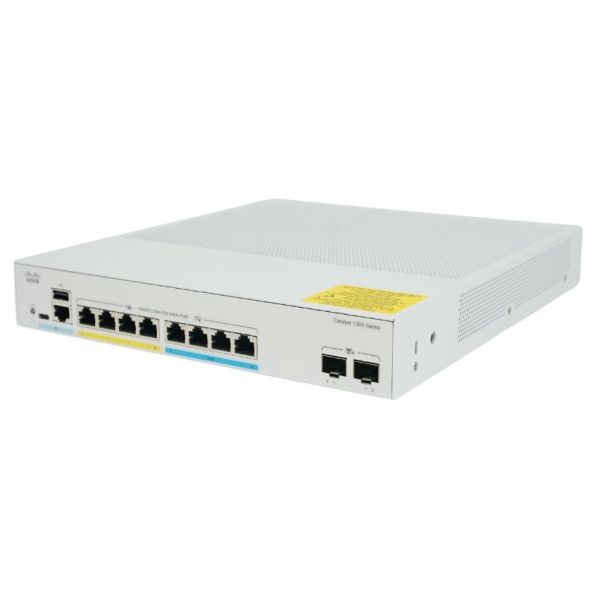 Cisco Refurb/Catalyst13004-port2.5GE4-port (C1300-8MGP-2X-RF)