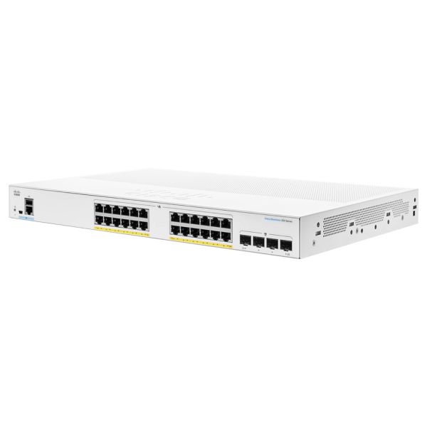 Cisco CBS250-24P Smart Managed Switch 24-port (CBS250-24P-4GUK-RF)