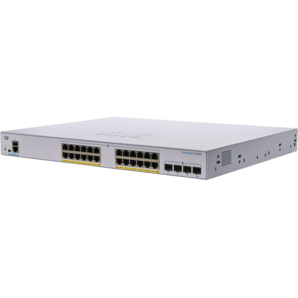 Cisco Refurb/CBS250 Smart 24p GE 4x1G (CBS250-24PP4GEU-RF)