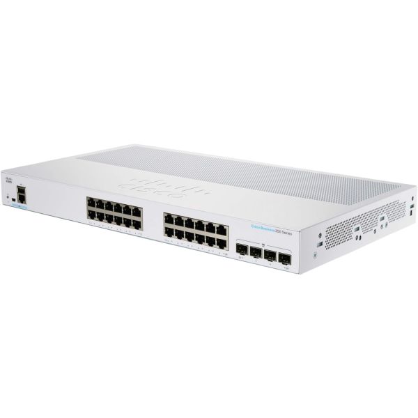 Cisco CBS250-24T Smart Switch 24-port GE met 4x10G SFP+ (CBS250-24T-4XEU-RF)
