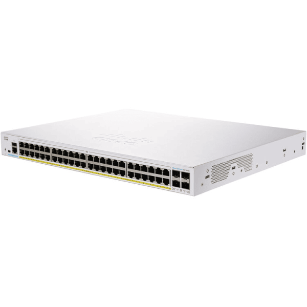 Cisco CBS250-48PP4GUK Smart 48-Port Gigabit PoE Switch (CBS250-48PP4GUK-RF)