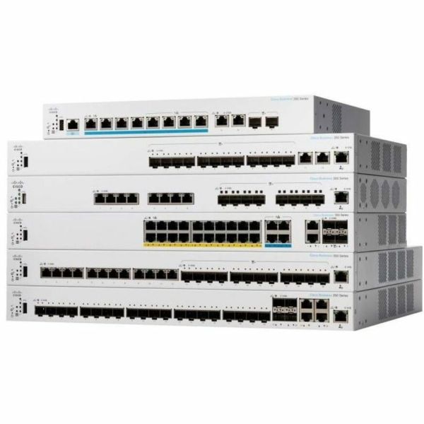 Cisco CBS350 Managed 16-port GE Switch met externe voeding (CBS350-16TE2GUK-RF)