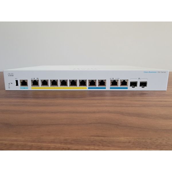 Cisco CBS350 8-port 2.5GE Managed Switch (CBS350-8MP-2XEU-RF)