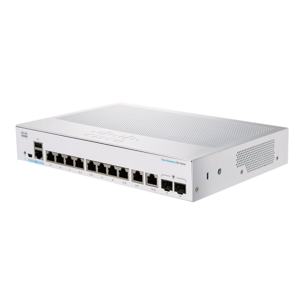 Cisco CBS350 8-Port Managed Switch met 2x1G Combo (CBS350-8T-E2GEU-RF)