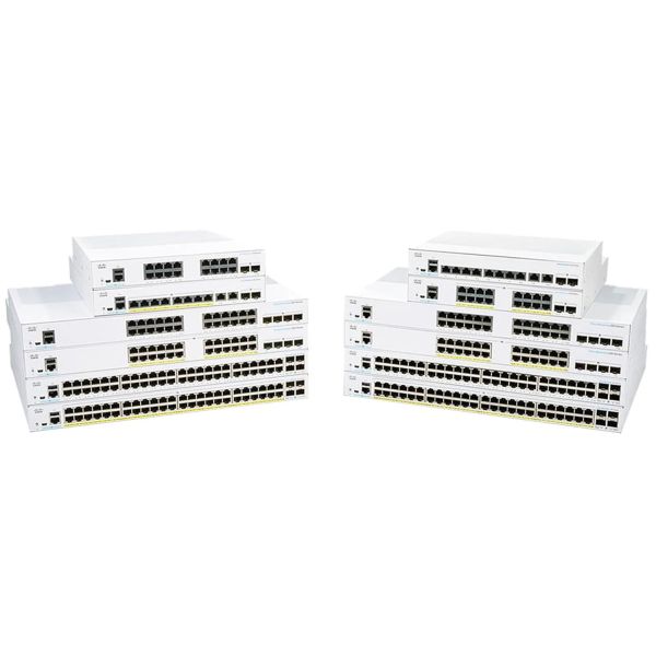 Cisco CBS350 Managed Switch 24-poort 2.5GE met 4-poort 10GE (CBS35024MGP4XEU-RF)