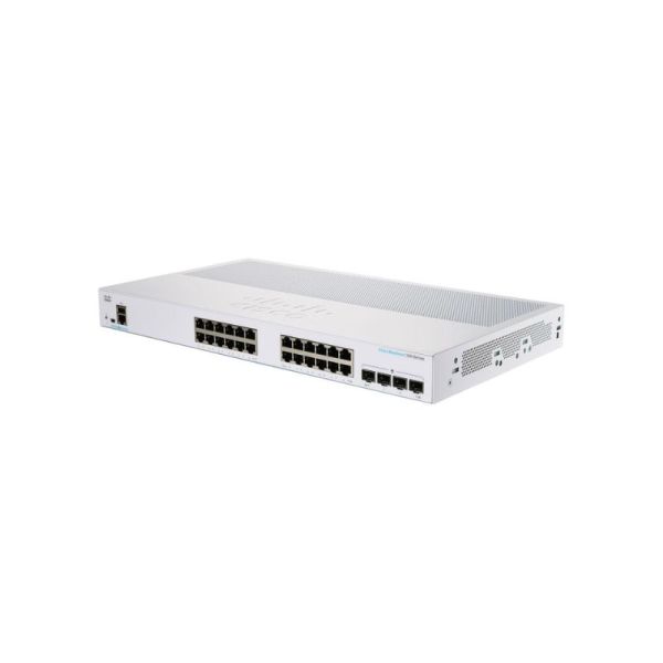 Cisco CBS350 24-Port Managed Switch (CBS35024NGP4XEU-RF)