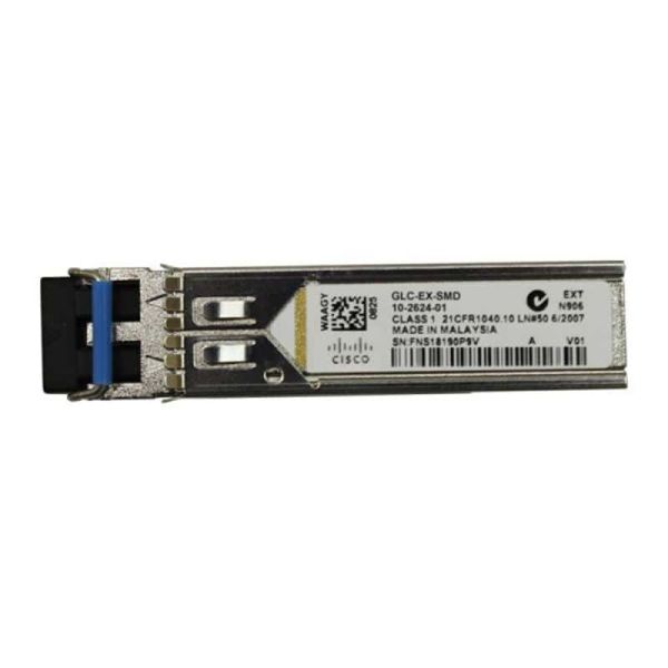 Cisco Refurb/1000B-EX SFP trans modSMF 1310nm (GLC-EX-SMD-RF)