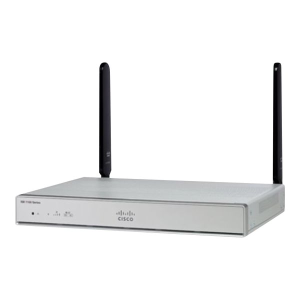 Cisco ISR1100-6G Bedrade Router met 4G LAN/WAN en 2SFP (ISR1100-6G-RF)