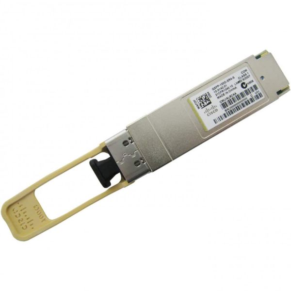 Cisco QSFP-100G-SR4-S 100GBASE-SR4 Transceiver Refurbished (QSFP-100G-SR4-S-RF)
